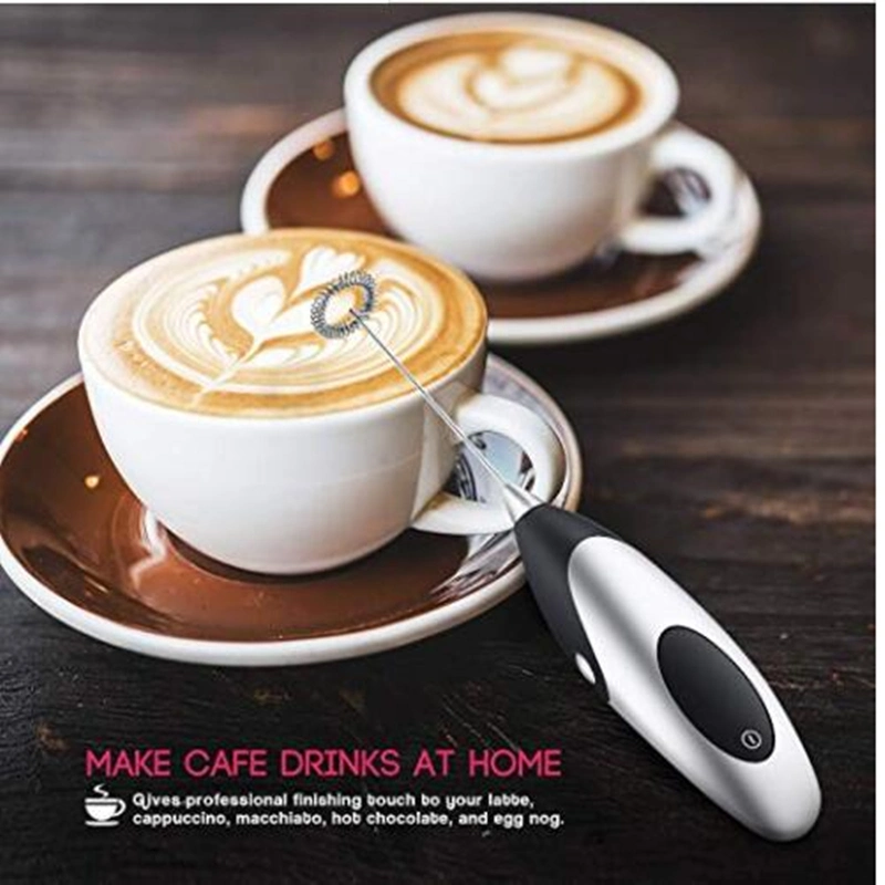 Handheld Milk Frother Electric Coffee Mixer Cappuccino with Stand
